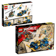 LEGO Jay and Nya Race Car EVO 71776 digital instructions app ready