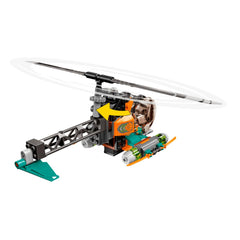 LEGO Jay and Nya Race Car EVO 71776 dual shooters promote dynamic play