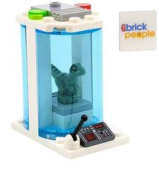 LEGO Jurassic World Baby Raptor with incubator for imaginative play and display.
