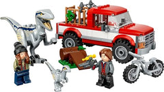 LEGO Jurassic World blue velociraptor bike promoting mobility in play