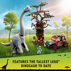 Three minifigures Grant Sattler Hammond for classic scene reenactments