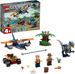 LEGO Jurassic World Delta baby raptor figure for nurturing play and storytelling.