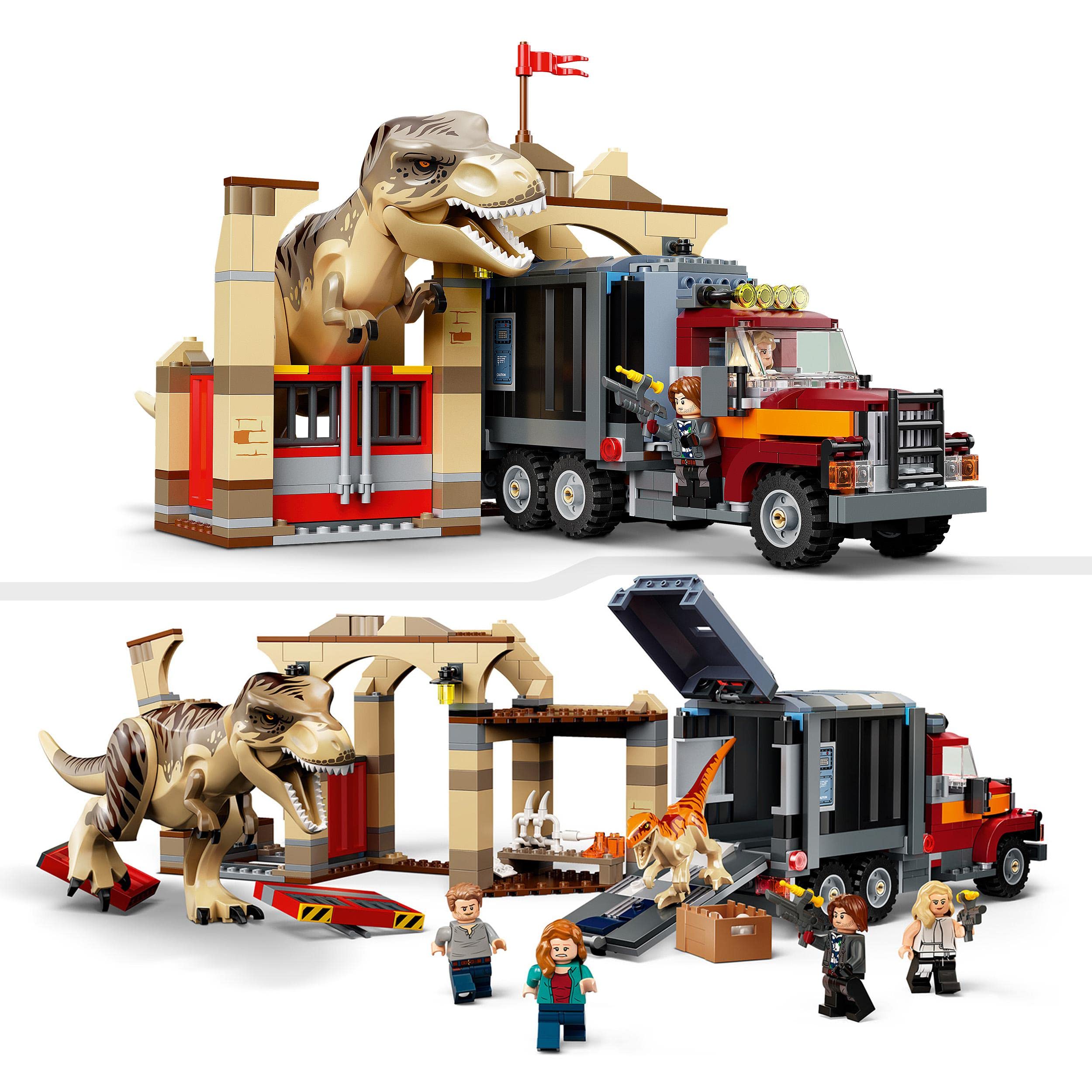 LEGO Jurassic World deluxe playset that sparks storytelling and creativity