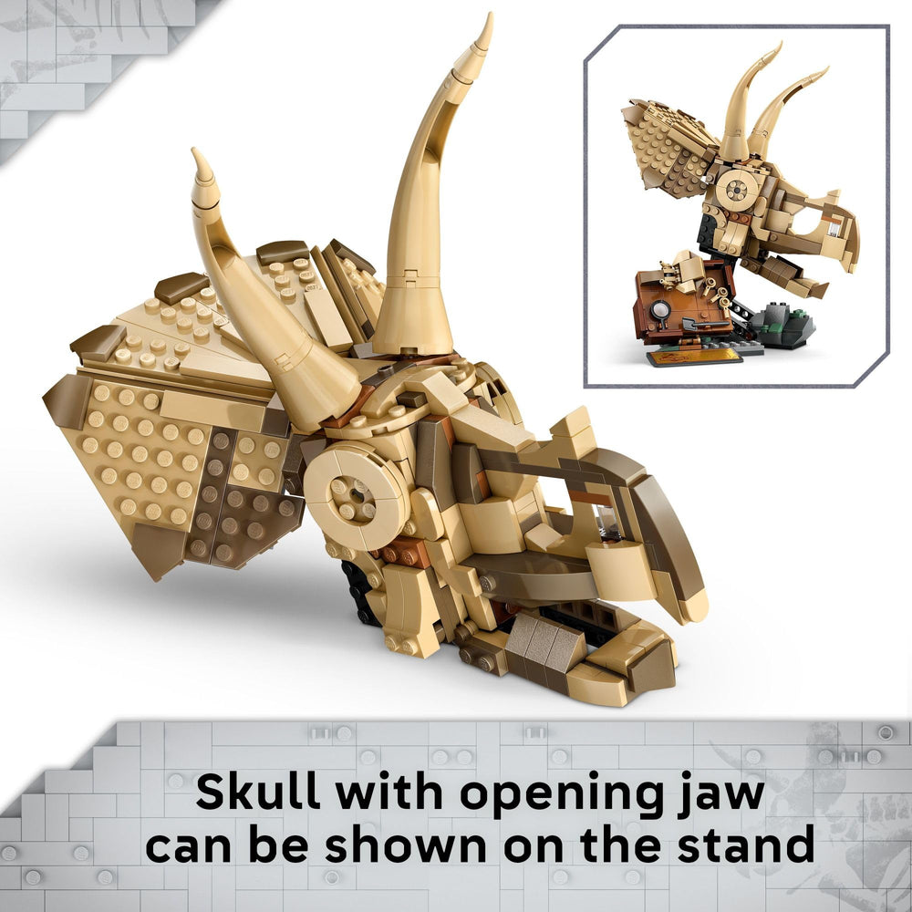 LEGO Jurassic World excavating tools for realistic digging play