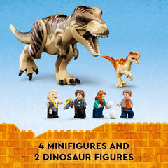 LEGO Jurassic World marketplace and enclosure enhance creative dinosaur adventures