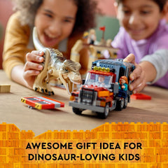 LEGO Jurassic World four minifigures for movie-inspired role play