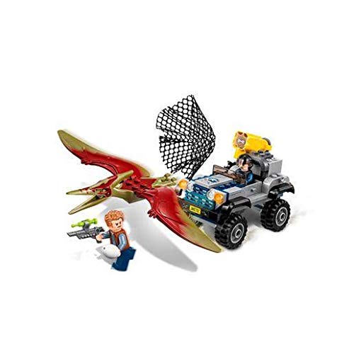 LEGO Jurassic World Pteranodon Chase tracker minifigure in pursuit pose
