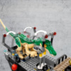 LEGO Jurassic World Rotating Searchlight: cinematic light for night adventures