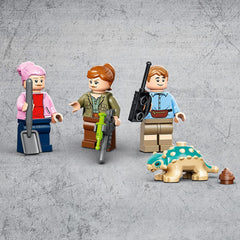 LEGO Jurassic World Stygimoloch Dinosaur Escape minifigures fuel role-play scenarios
