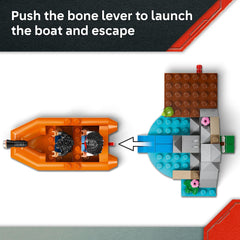 LEGO Jurassic World Xavier Dobbs minifigure expands adventure storytelling.