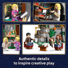LEGO Luna Lovegood House kitchen pull-out furniture feature for easy pretend play.