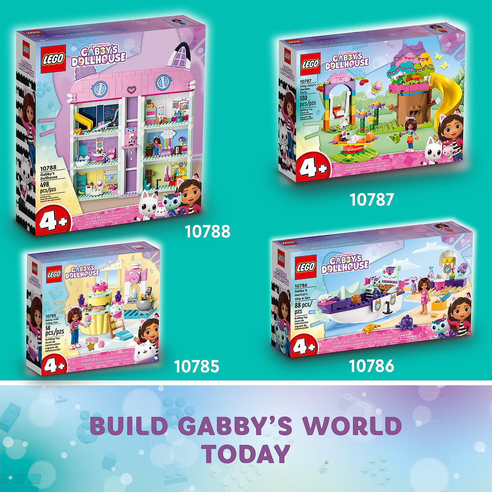 LEGO Kitty Fairy's Garden Party Starter Brick supports quick, confident building.