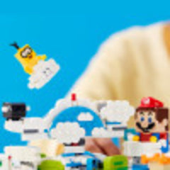 LEGO Lakitu Sky World expansion Lakitu figure enhances classic Mario battles.