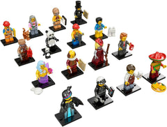 LEGO Larry the Barista minifigure with front print detail, great for desk display and fan collections.