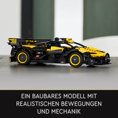 LEGO Le Bolide Bugatti is a collectible display piece for fans of iconic vehicles.