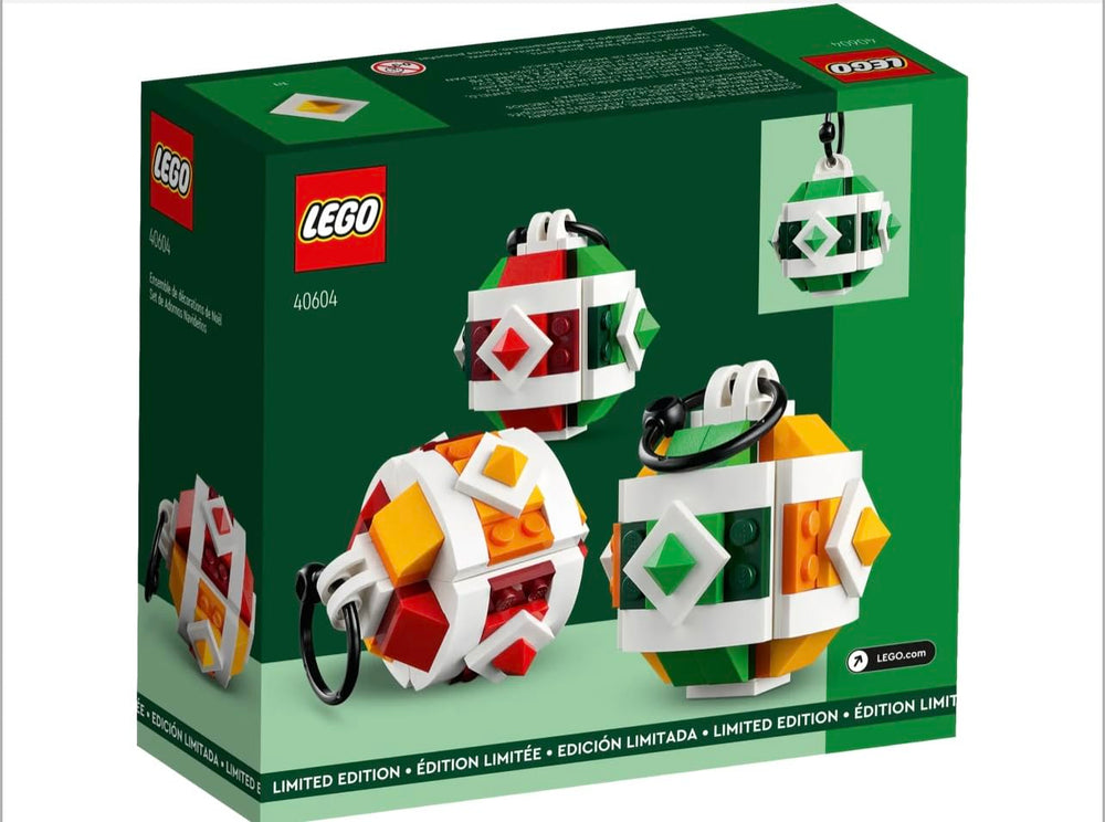LEGO Limited Edition Christmas Decorations Set topper 1 — vibrant colors for a festive display