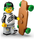 LEGO Longboarder Minifigure 71048 for display and creative play.