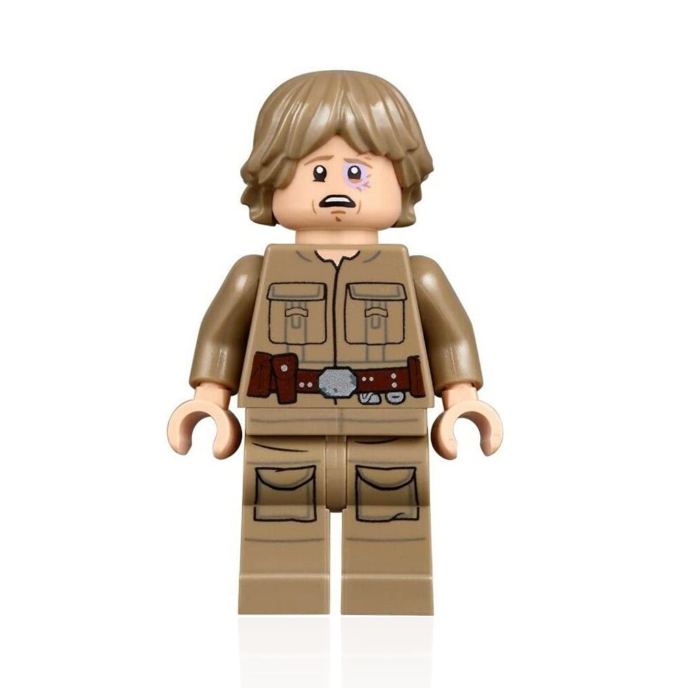 LEGO Star Wars logo tile adds authentic detail for display.