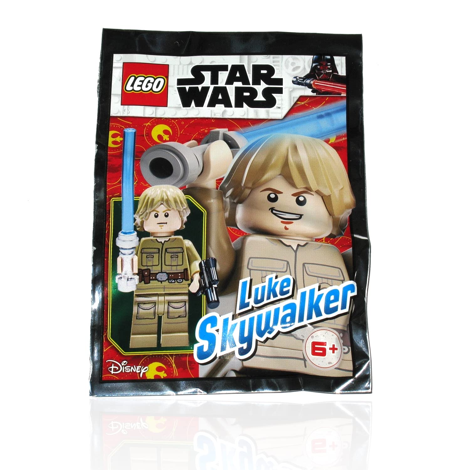LEGO Star Wars Luke Skywalker loose pieces for custom builds.
