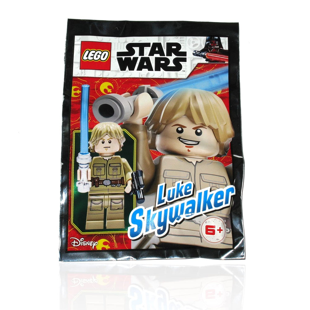 LEGO Star Wars Luke Skywalker loose pieces for custom builds.