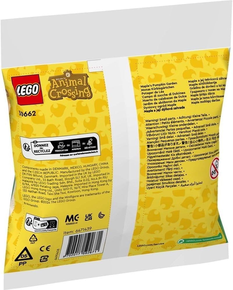 LEGO polybag packaging for gift-ready mini builds