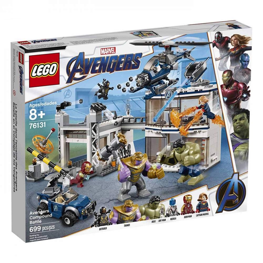 LEGO Marvel Avengers Compound Battle office tower for stealth missions and imaginative play