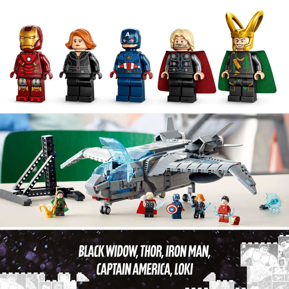 LEGO Marvel Avengers minifigures set for storytelling and battles