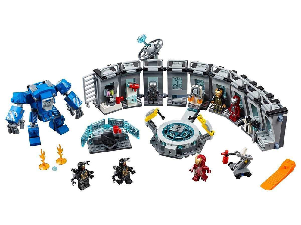 LEGO Marvel Avengers Iron Man Minifigures for iconic suit upgrades