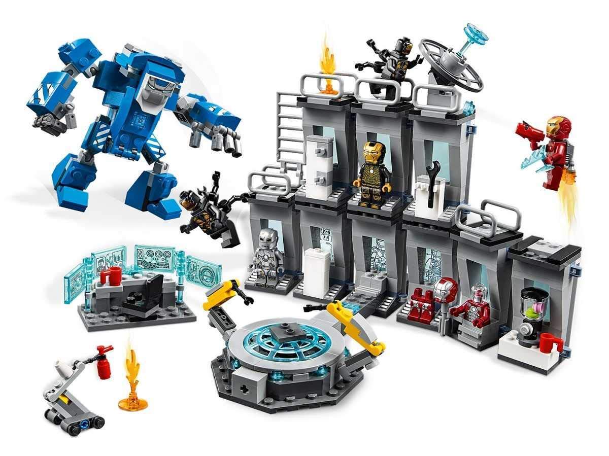 LEGO Marvel Avengers Suit Storage Modules for organized gear