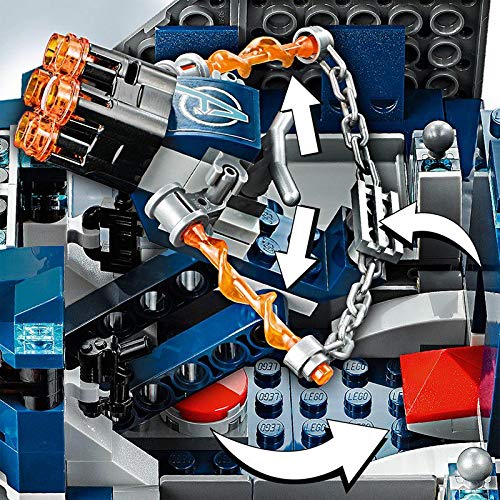 LEGO Marvel Avengers Truck Take-Down large play vehicle and minifigs ready