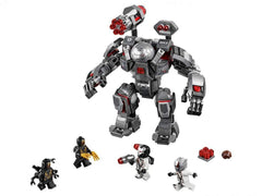 detachable cannons on lego marvel avengers war machine buster 76124 for dynamic battles