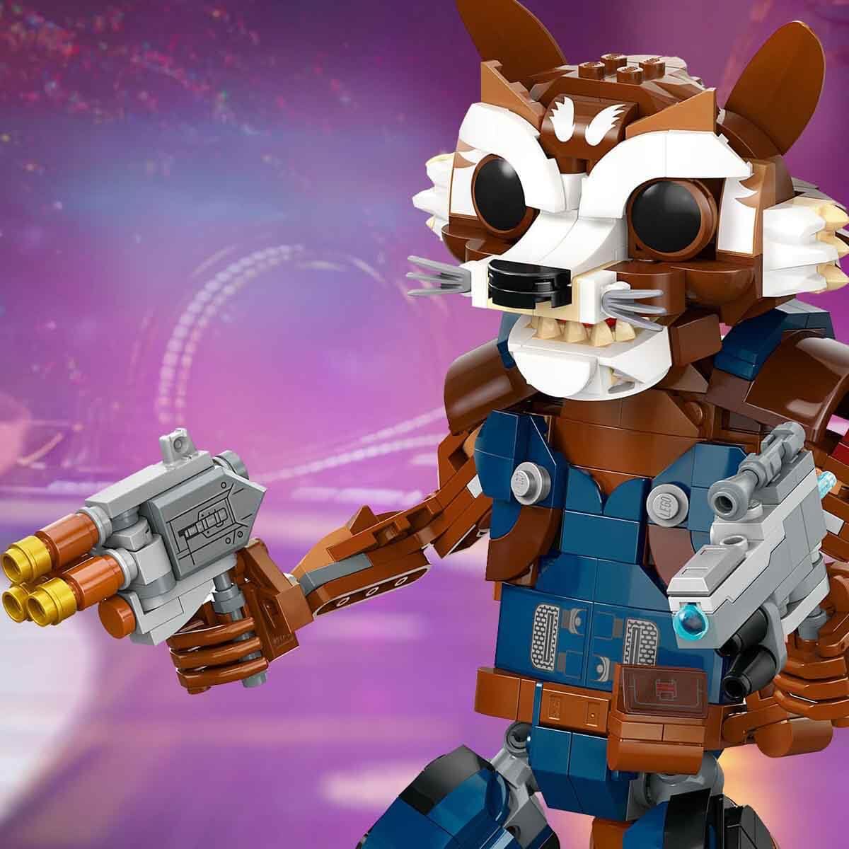 LEGO Marvel building toy supports building, playing, and displaying with others.