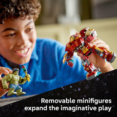 LEGO Iron Man minifigure included for heroic roleplay