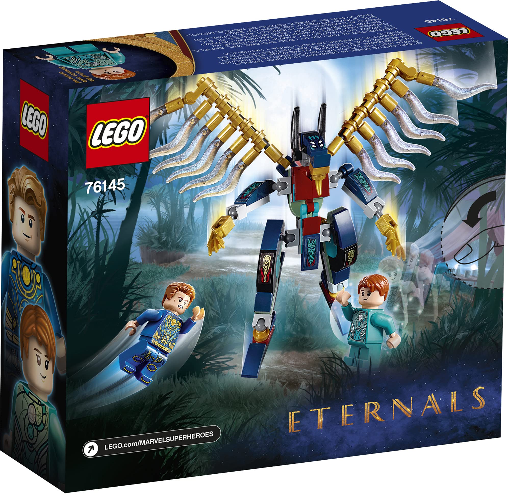 LEGO Marvel Eternals Sprite minifigure unlocks illusion-based storytelling.