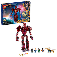 LEGO Marvel The Eternals Arishem's Shadow front view for immersive display.