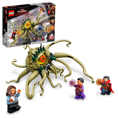 LEGO Marvel Gargantos Showdown doctor-strange-figure offers action-ready poses for imaginative play.