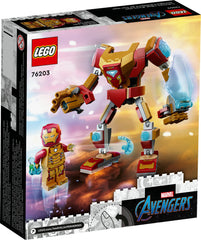 LEGO Marvel Iron Man Mech Armor 76203 energy shield for dramatic battles