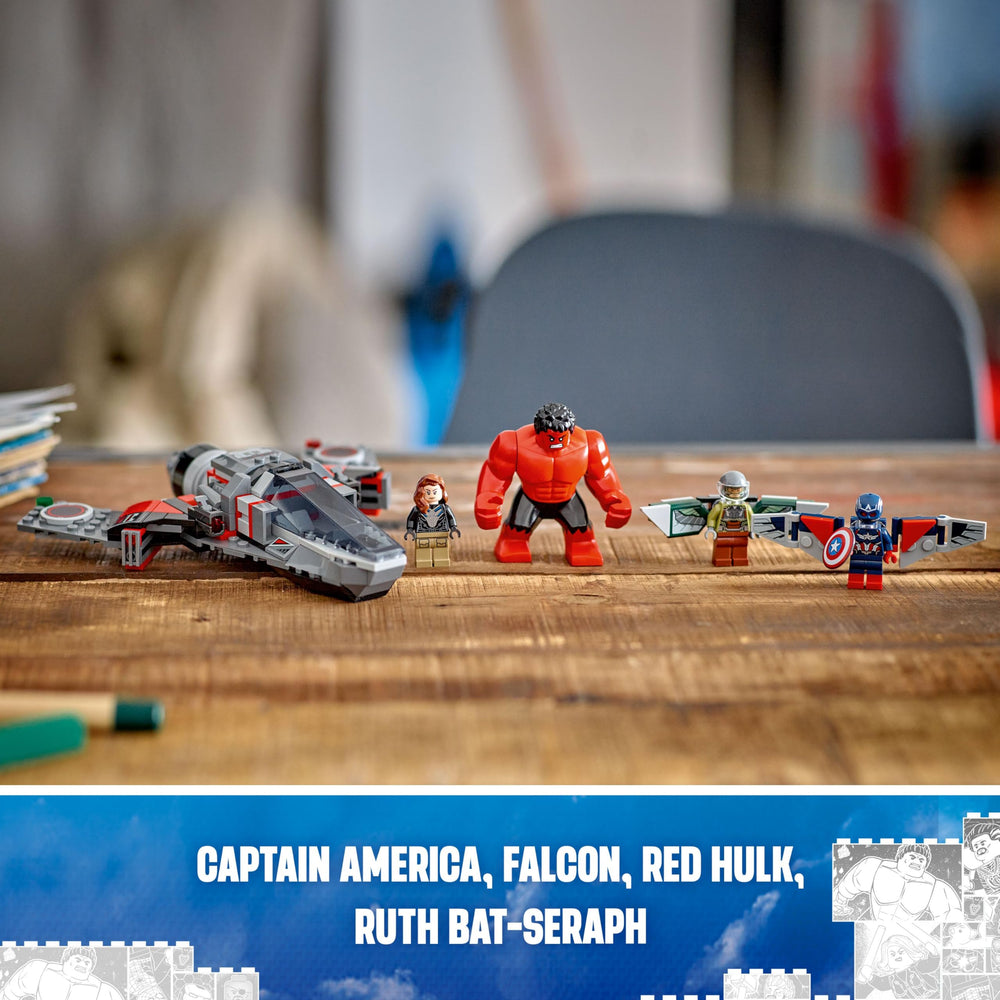 LEGO jet storage compartment reveals hidden space for studs and medals