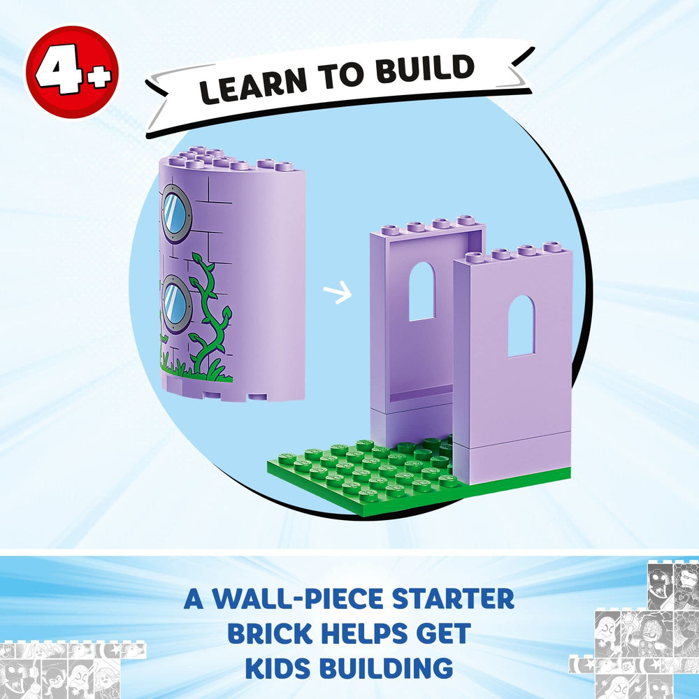 LEGO Marvel Lighthouse pumpkin roof highlights iconic structure for creative scenes