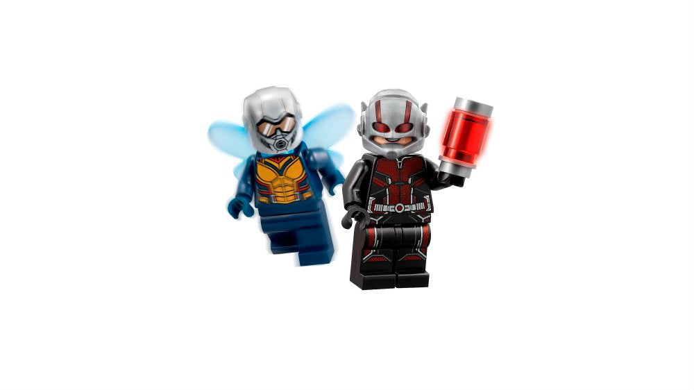 LEGO Marvel Quantum Realm trophy accessory for display.