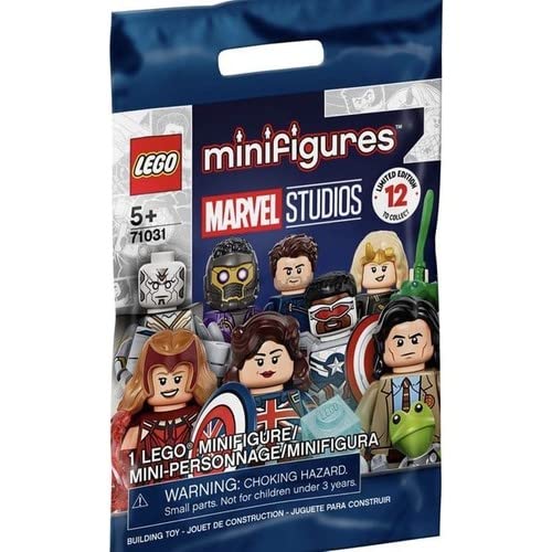 LEGO Marvel Captain America minifigure accessories included for poseable display and storytelling.