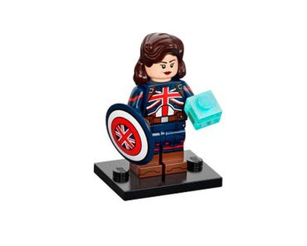 LEGO Marvel Captain Carter minifigure packaging ideal for display and safe storage
