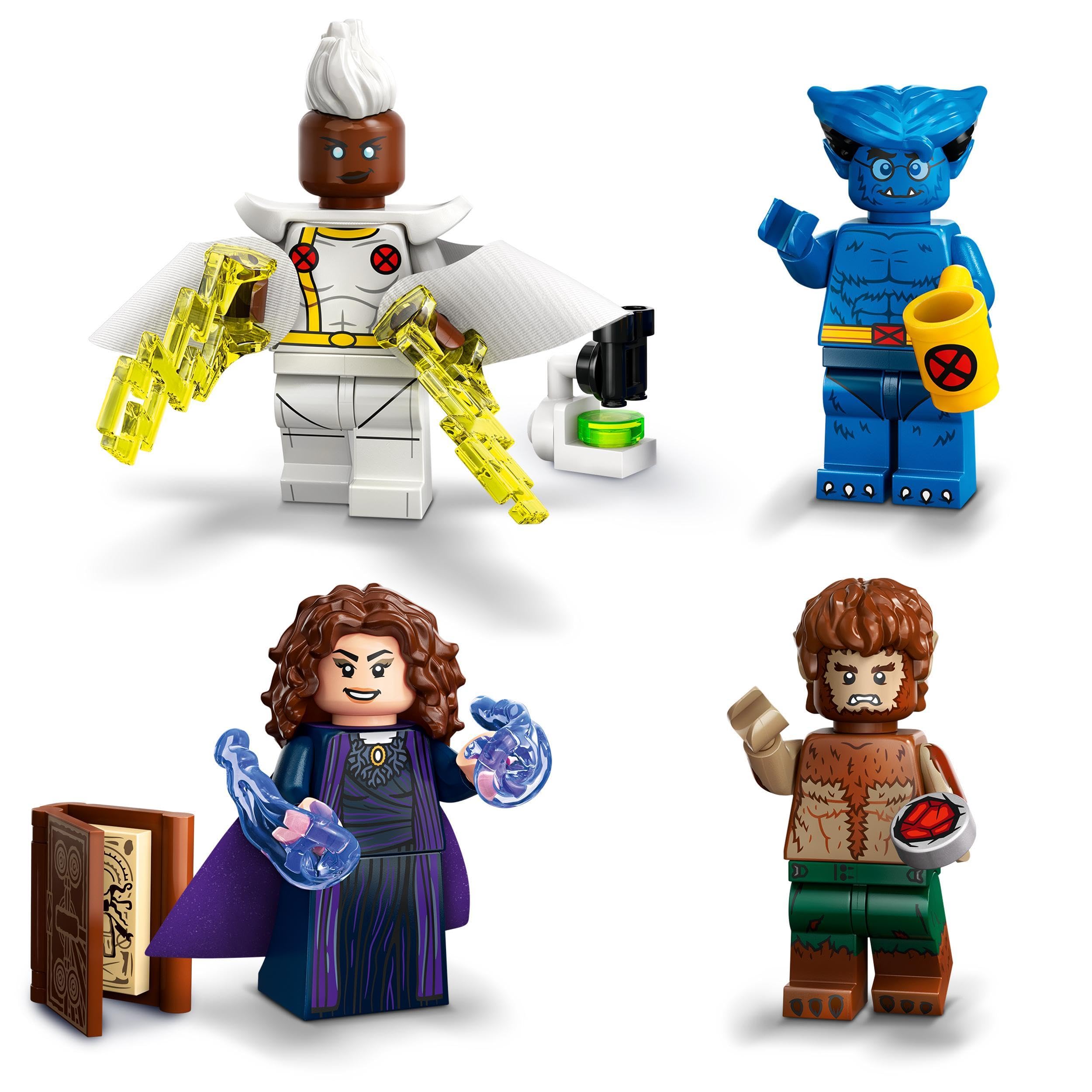 LEGO Marvel Series 2 Agatha Harkness figure with accessory for storytelling