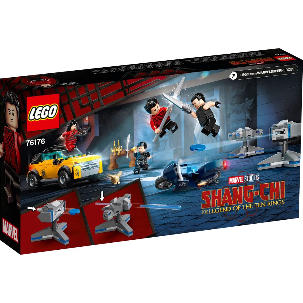 LEGO Marvel Shang-Chi Escape motorcycles scene promotes kinetic play and storytelling