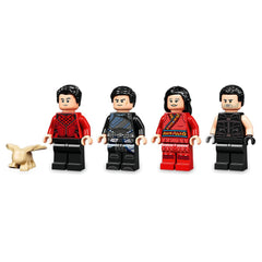 LEGO Shang-Chi and Katy minifigs enabling action-packed adventures and narrative play