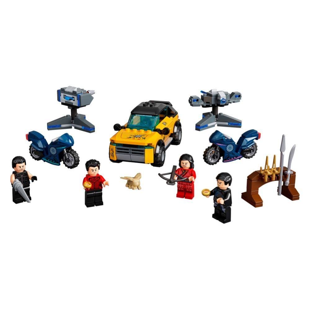 LEGO Marvel Shang-Chi Wenwu Razor Fist minifigures for heroic clashes and role-play
