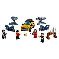LEGO Marvel Shang-Chi Wenwu Razor Fist minifigures for heroic clashes and role-play