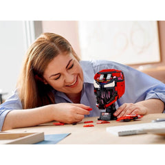 LEGO Marvel Spider-Man Carnage standalone model ready for display and conversation starter