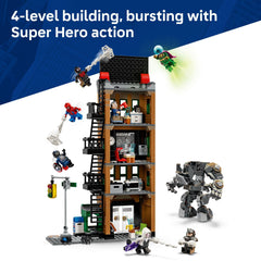 LEGO Marvel Spider-Man Daily Bugle office and reception area for role play