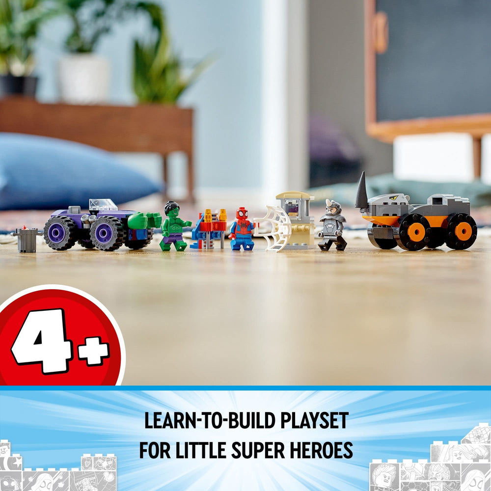 LEGO Marvel Spider-Man jet pack included for quick rescue action and sky-powered play